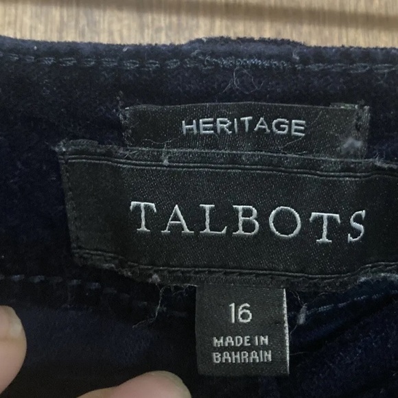 Heritage Talbots 16 corduroy Women’s Pants - Picture 3 of 3
